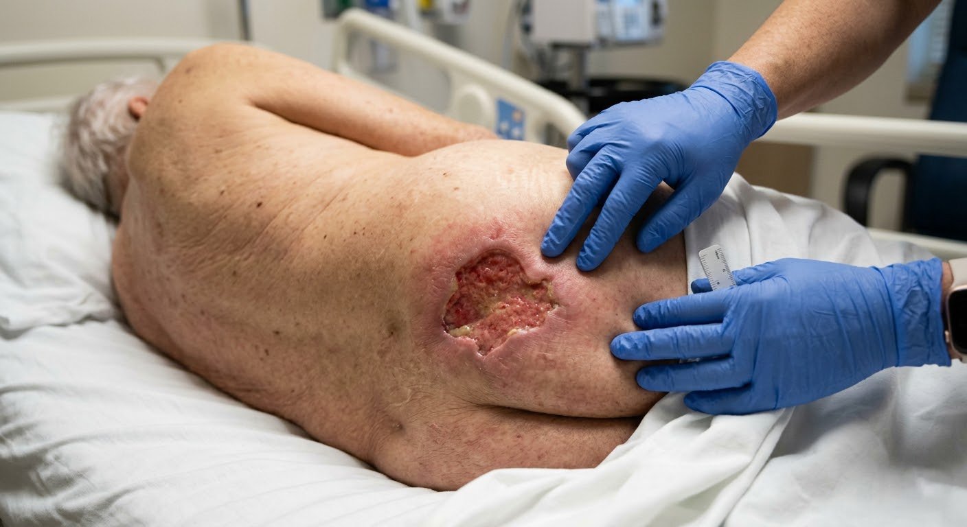 Non healing pressure ulcer (bed sore)